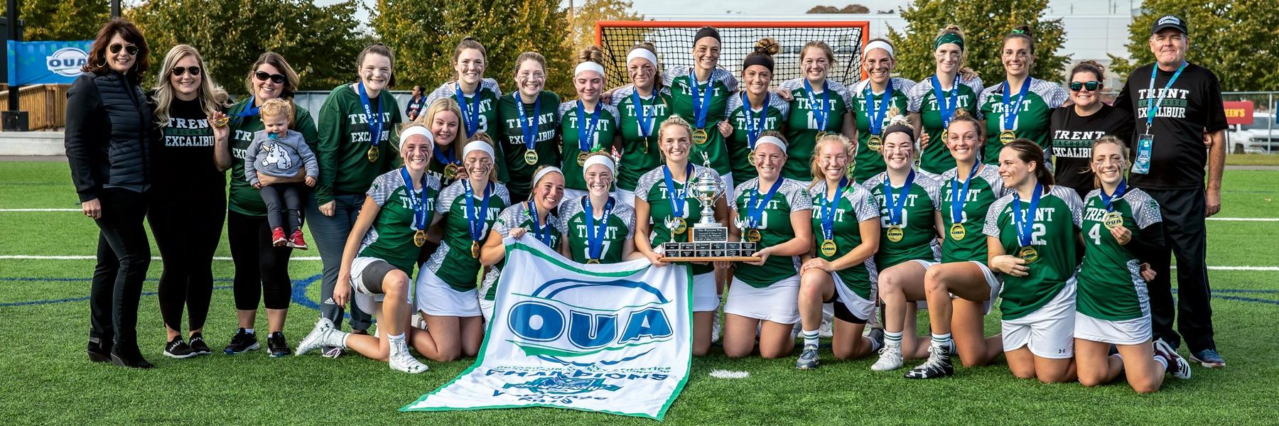 Trent Excalibur wins OUA Women's Lacrosse Championships 2019 - 2020